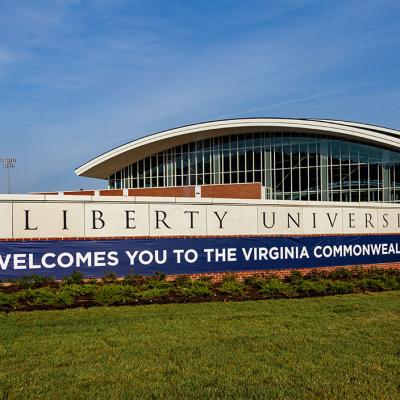 Lu Entrance Sign 0010