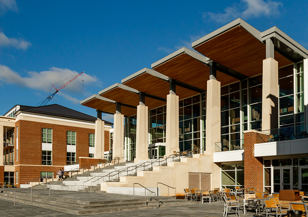 Liberty University Demoss Hall MH Masonry & Associates