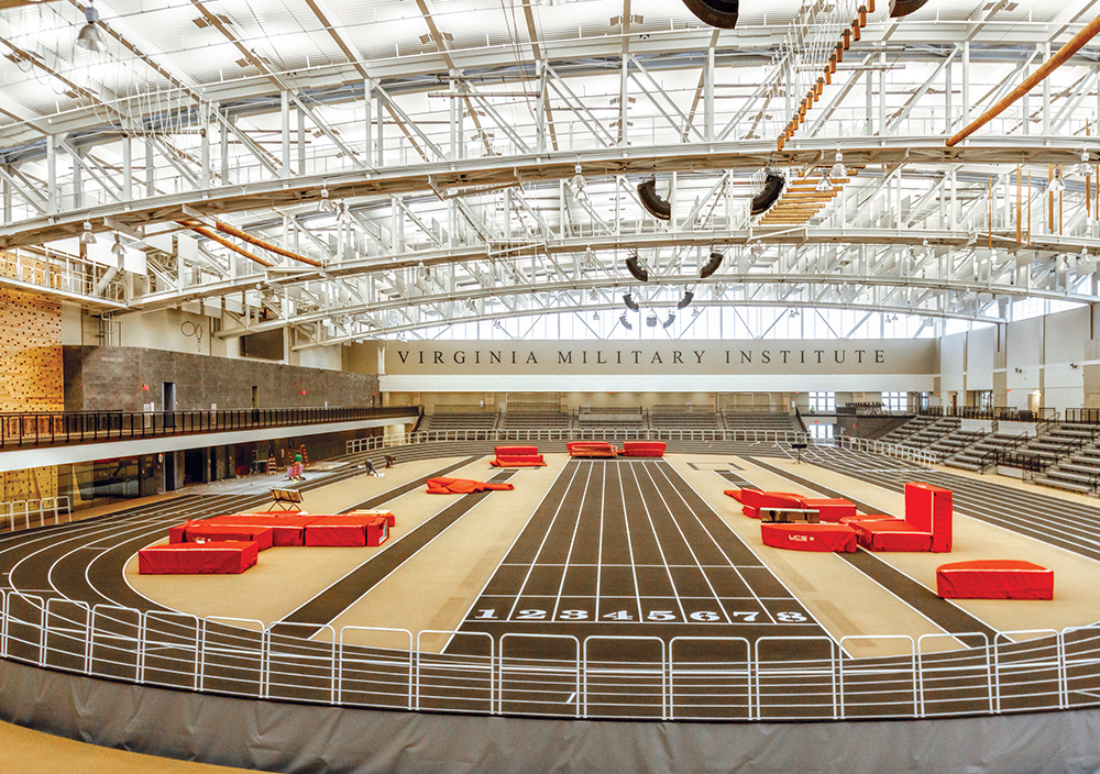Virginia Military Institute Indoor Training Facility - MH Masonry ...